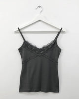 シャープリー レース スリーブレス (6color)