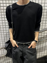 Miel Stitch Crop Knit