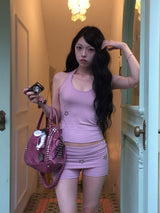 フラワー スタッズ フォールドショーツSkirt)