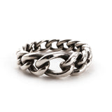 SVR-S616 Enhypen Garden Wear Silver 92.5 Friendship Couple Daily Chain Ring Silver Ring