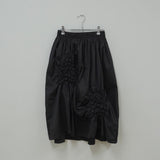 square shrring pumkin skirt