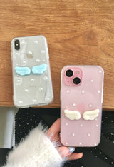 [MADE] dot angel resin case 2 (Pink)