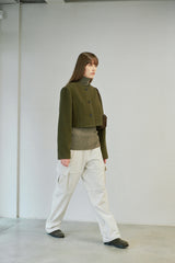 WOOL SLIM STADIUM JUMPER