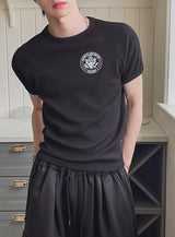 イーグルワッフルマッスルショートスリーブTシャツ