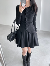corduroy balloon skirts