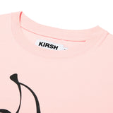 SIGNATURE BIG CHERRY CROP T-SHIRT - LIGHT PINK