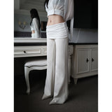 【MADE】shadow pants, ivory