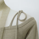 Sheer Mood Slim-Fit Strap T-shirt 233000206