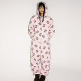 Twister Heart Bear Sweatpants - Pink