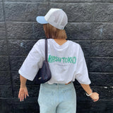 KIRSH X TOKYO HAND LOGO T-SHIRT - WHITE  
