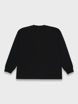 シガレットLS Tシャツ- BLACK