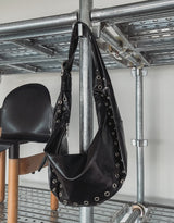 Punching Stud Shoulder Bag