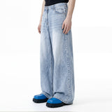 ベーシックデニムパンツ (faded Indigo)