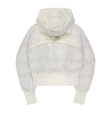 Reversible Check Padded Jacket / Ivory