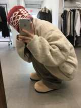 オッドブークレハイネックジャケット (2color)