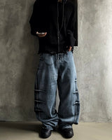 "Stepping Cable Damage Knit "