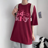 Killie Angel Boxy Fit Short-Sleeved T-Shirt (three colors) H&L