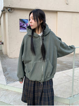 PIGMENT HOOD ZIP-UP (3C)