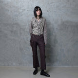 RIBBON POCKET ANKLE PANTS