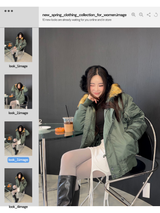 Canadian Khaki Goose Down Jacket