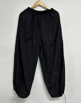 BALLOON SNAP POINT NYLON PANTS💚🩶🖤