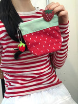 【お気に入り追加で応募】love berry pouch