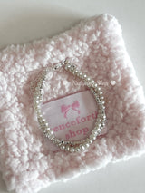Flowing Silver Year Pearl Shattered シルバーブレスレット