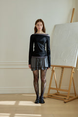 RIBBON MESH STOCKING
