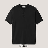コイズヘンリーネックリンクル半袖Tシャツ