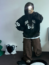 ダウンカーゴリベットナイロンロングパンツ🖤🤎🩶3カラー
