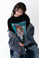 【Venue only】Pile collaboration l front print T-shirt 