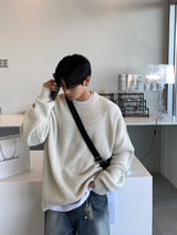  Izab Round Overfit Warmer Knit