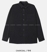 Wonderant Overfit Maximum One Pocket Pigment Shirt