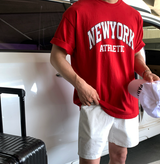 Liu Washing Cotton Banding Shorts