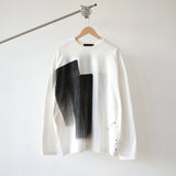PAINT OVERSIZED FIT LONG SLEEVE T-SHIRT