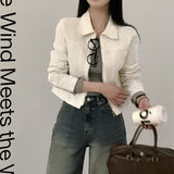 [Bellidmade/2color] カラーカットコットン2wayジャケット