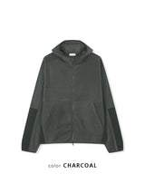 No.1520 フリースCRセットアップフードジップアップ (3color)