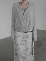 Moren Two-way Linen Cardigan