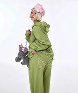 [Basic] Wing Pants Green