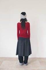 WHIPPING HAIR BAND & BEANIE (GREY)