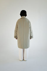 Oversized puffer coat, Khaki
