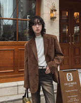 Winter Suede Over Blazer