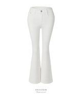 HIP PAD SLIM BOOTCUT PANTS