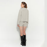 Knit Shorts Ivory