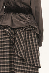 Tartan soup skirt