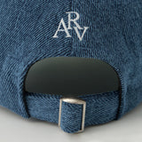 Avivere logo mid denim mint