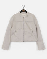 Tecome Suede Fur Mustang Jacket