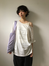 トッシュ オフショルダー Tシャツ(3color)