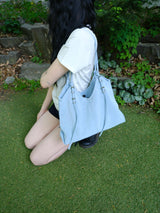 pastel slim strap bag