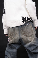 BBD Disorder Graffiti Logo Sweater (White)